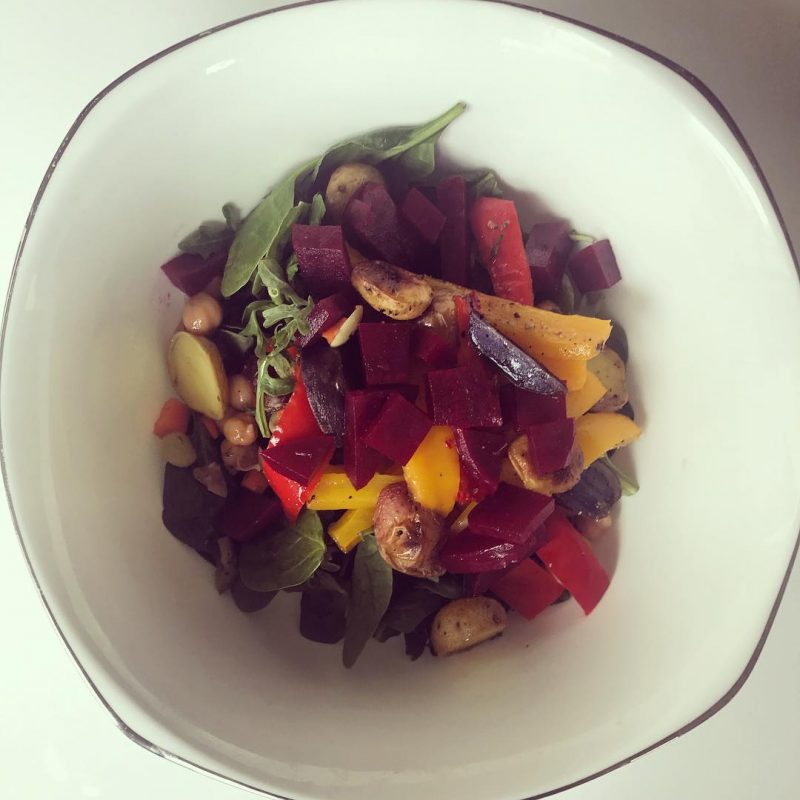 A Colorful Salad by Felicia Toth